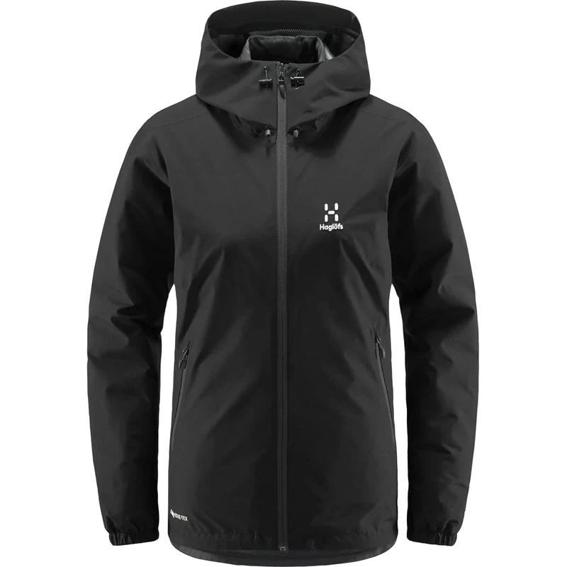 HAGLOFS 605035_2C5 ELDSTAD 3 IN MIMIC GTX Q JACKET Jacket Women's TRUE BLACK Size L