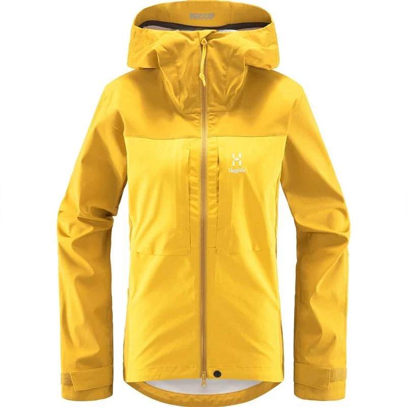 HAGLOFS 605026_4R6 TOURING INFINIUM Q Jacket Women's PUMPKIN YELLOW/AUTUMN LEAVES Size S