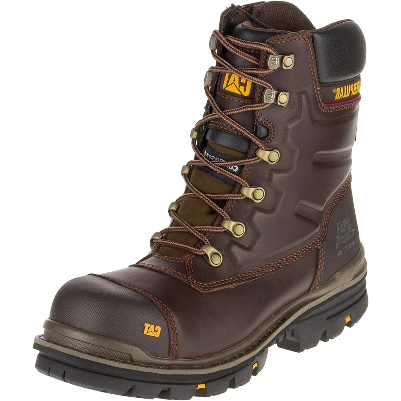 Caterpillar Premier Men's Safety Boots Brown - 12 UK Wide Fit