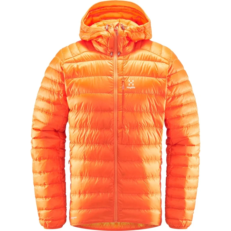 HAGLOFS 604682_4N8 ROC DOWN Jacket Men's FLAME ORANGE Size S