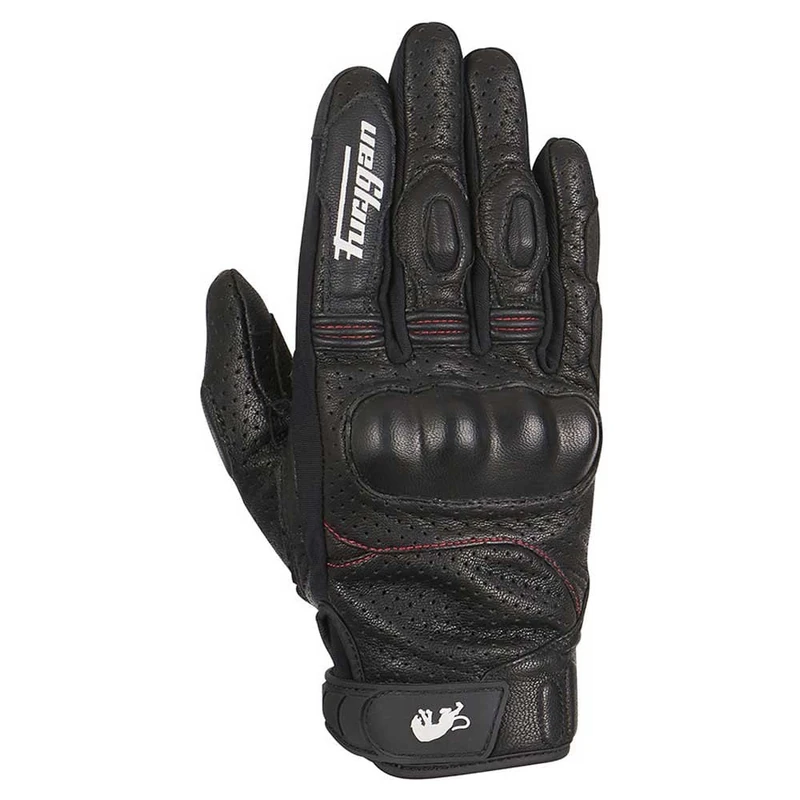 Furygan TD21 VENTED Men's Motorcycle Gloves, Protection and Comfort, Abrasion Resistance, Touchscreen, Maximum Breathability - RADICAL - SUMMER