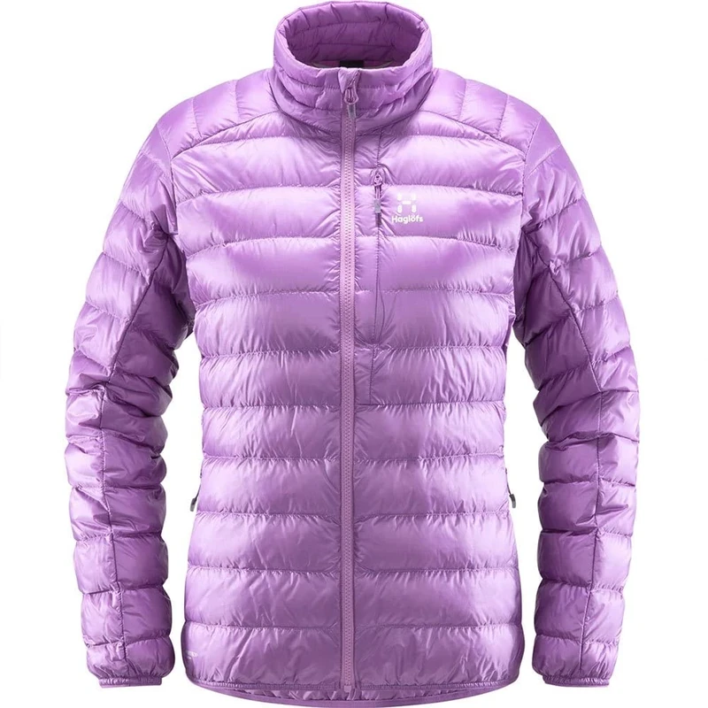 HAGLOFS 604681_4Q7 ROC DOWN Q Jacket Women's PURPLE ICE Size XS