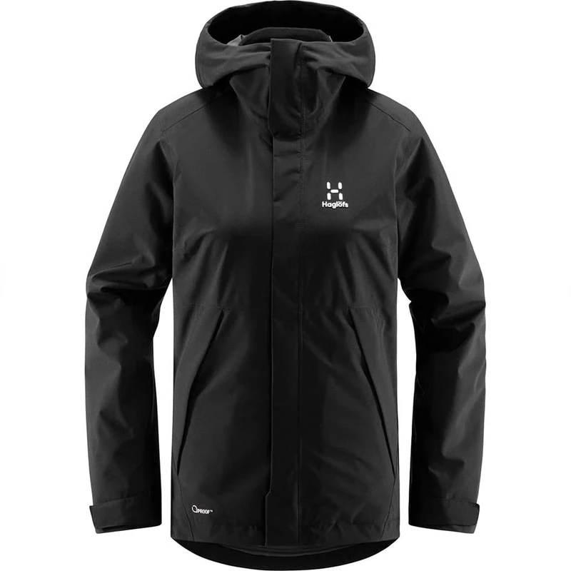 Haglöfs HAGLOFS 605037_2C5 STUGA 3 IN 1 Q Jacket Women's TRUE BLACK Size XS
