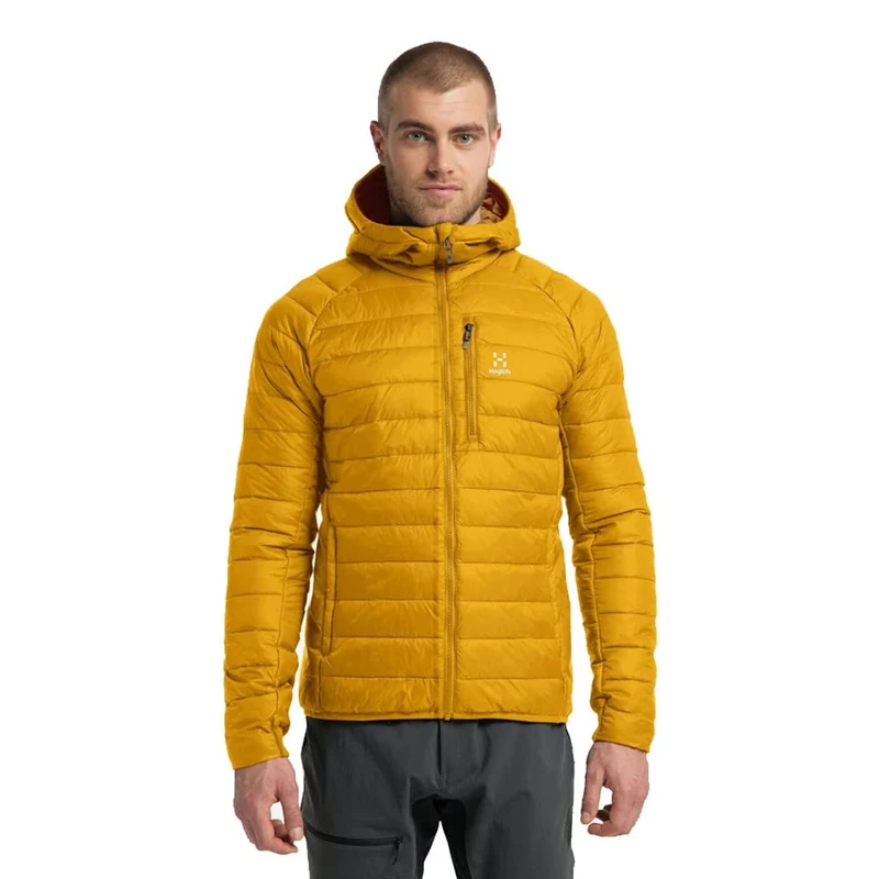 HAGLOFS 604676_4Q4 SPIRE MIMIC HOOD Jacket Men's AUTUMN LEAVES Size M