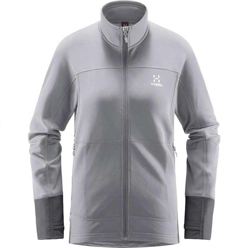 HAGLOFS 605066_38G BETULA Q JACKET Jacket Women's CONCRETE/MAGNETITE Size S