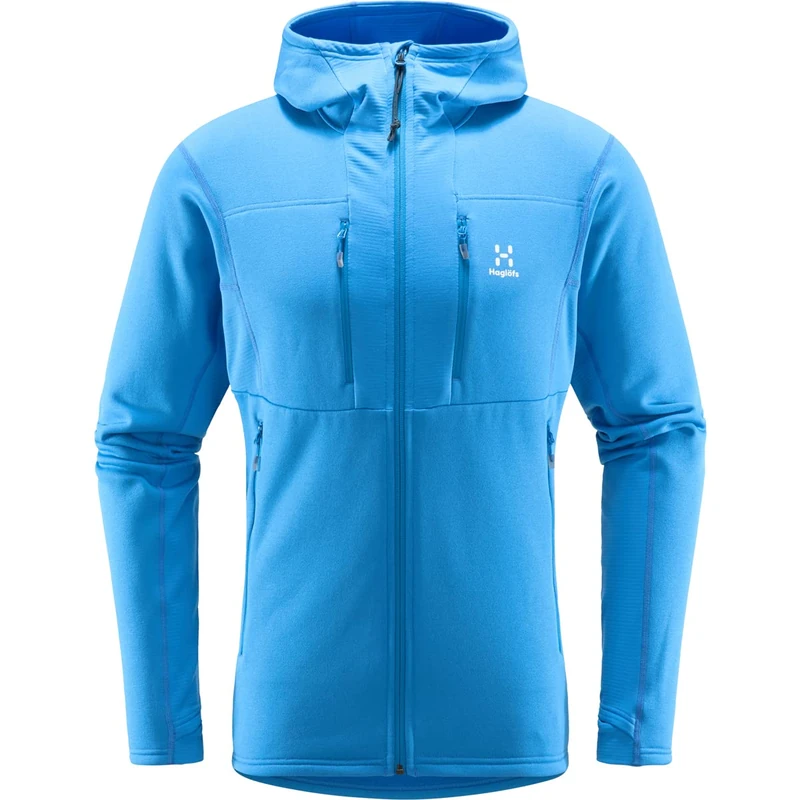 HAGLOFS 604820_4Q6 ROC SHEER MID HOOD Sweatshirt Men's NORDIC BLUE Size XXL