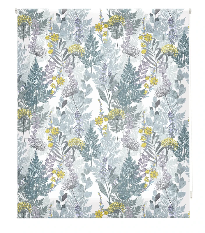 Blindecor Digital Roller Blind Translucent Pattern, Blossom, 150x180cm (W x H)