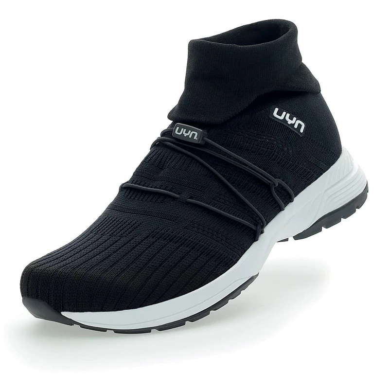 UYN Y100076-B000 Free Flow Tune HIGH Sneaker Men Black UK 11.5