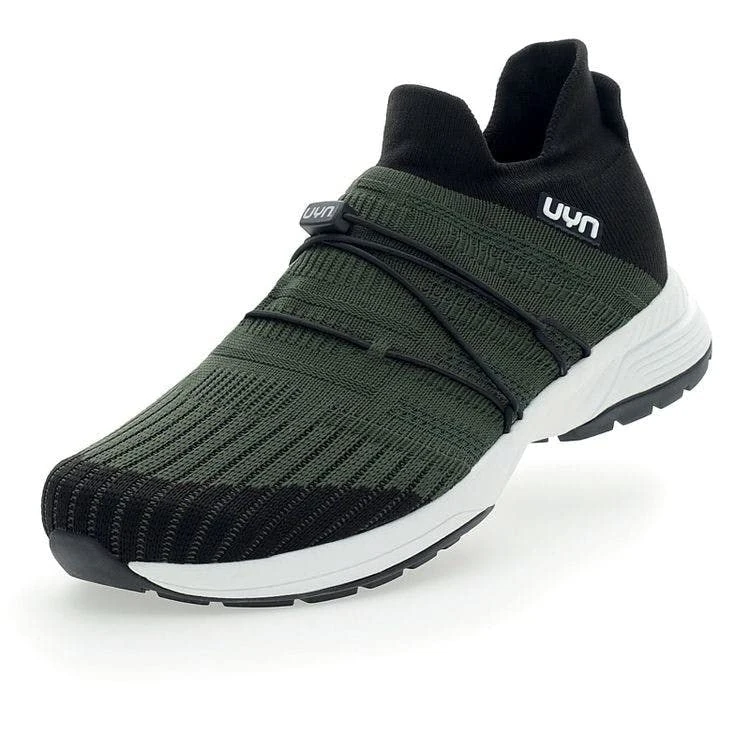 UYN Women's Free Flow Tune Sneaker, Military Green, 6.5 UK