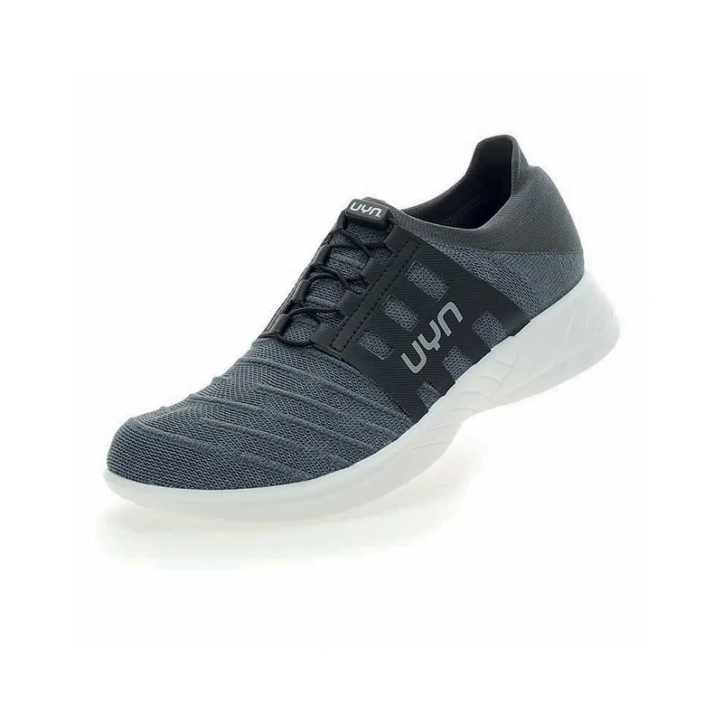 UYN Y100051-G142 3D Ribs Tune Sneaker Men Grey Melange UK 11.5