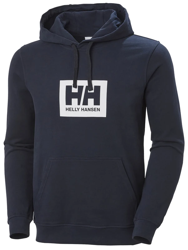 Helly Hansen Men's HH Box Hoodie, Navy, XS