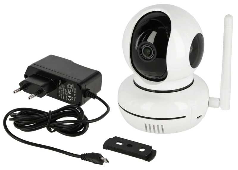 Kerbl 81890 Surveillance Camera IPCam Pet (High-Resolution Indoor IPCam for Monitoring Your Pets in Real Time, Camera 11 x 8.5 x 11.5 cm)