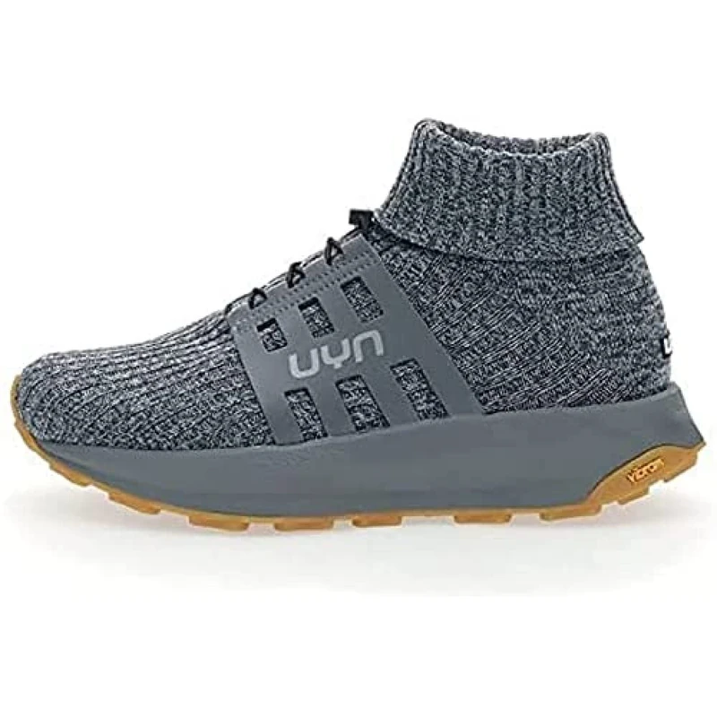 UYN Men's Uynner Walking Shoe, Grey Melange, 5 UK