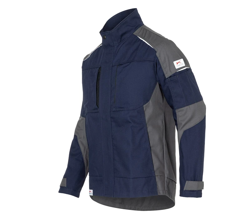 KÜBLER Workwear Men's Jacke Jacket, Dark Blue/Anthracite, 4XL