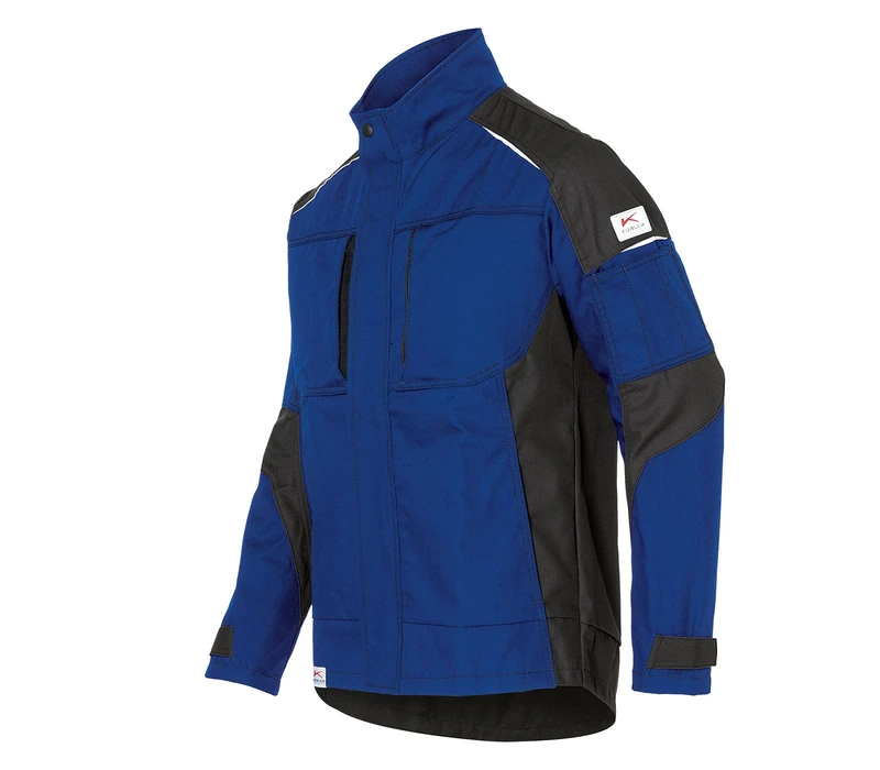 KÜBLER Workwear Men's Jacke Jacket, Royal Blue/Black, 4XL
