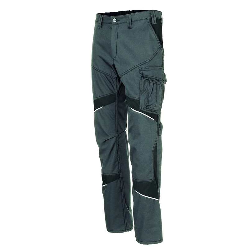 KÜBLER Workwear Women's Hose Trouser, Anthracite/Black, 48 - Image 1