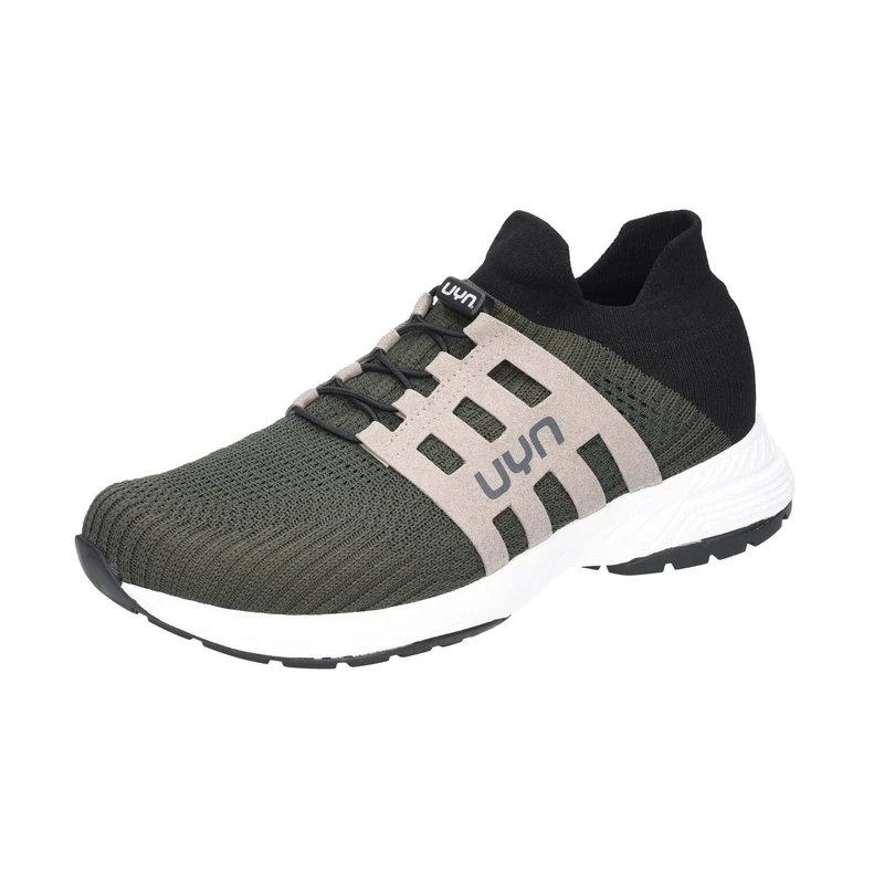 UYN Men's Nature Tune Walking Shoe, Military/Black, 10 UK