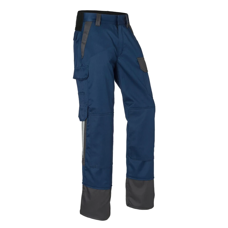KÜBLER Workwear Women's Trousers, Dark Blue/Anthracite, 44