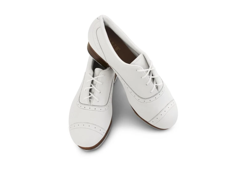 Bloch Men's Jason Samuels Smith Professional Leather Tap Shoe, White, 6M