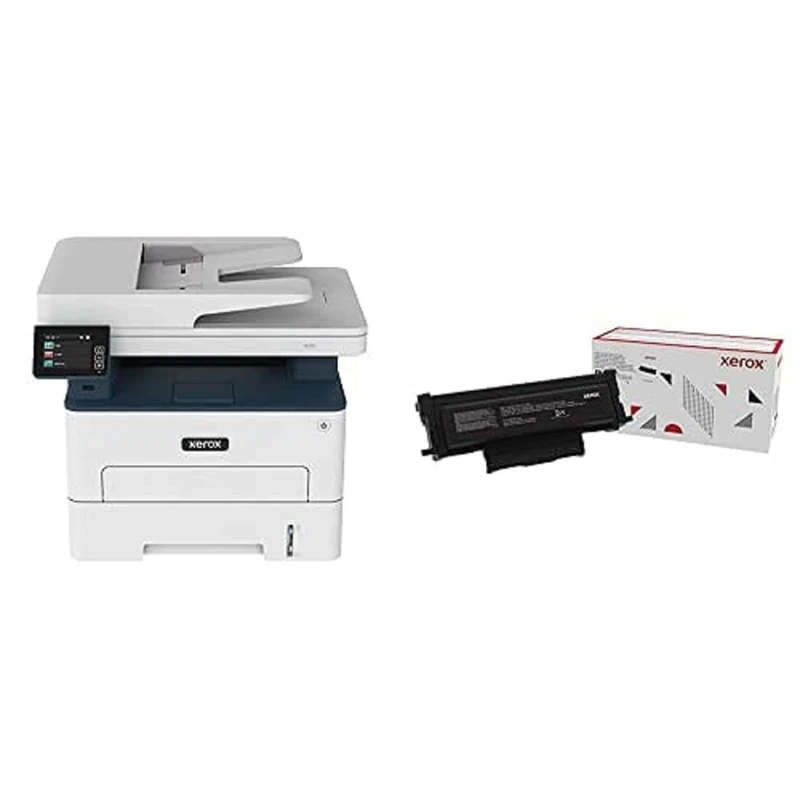Xerox B235 A4 34ppm Black & White (Mono) Wireless Laser Multifunction Printer with Duplex 2-sided printing - Copy/Print/Scan/Fax with High Capacity Toner