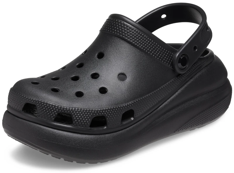 Crocs Unisex Adult, Crush Clog, Black, 6 UK Men/ 7 UK Women