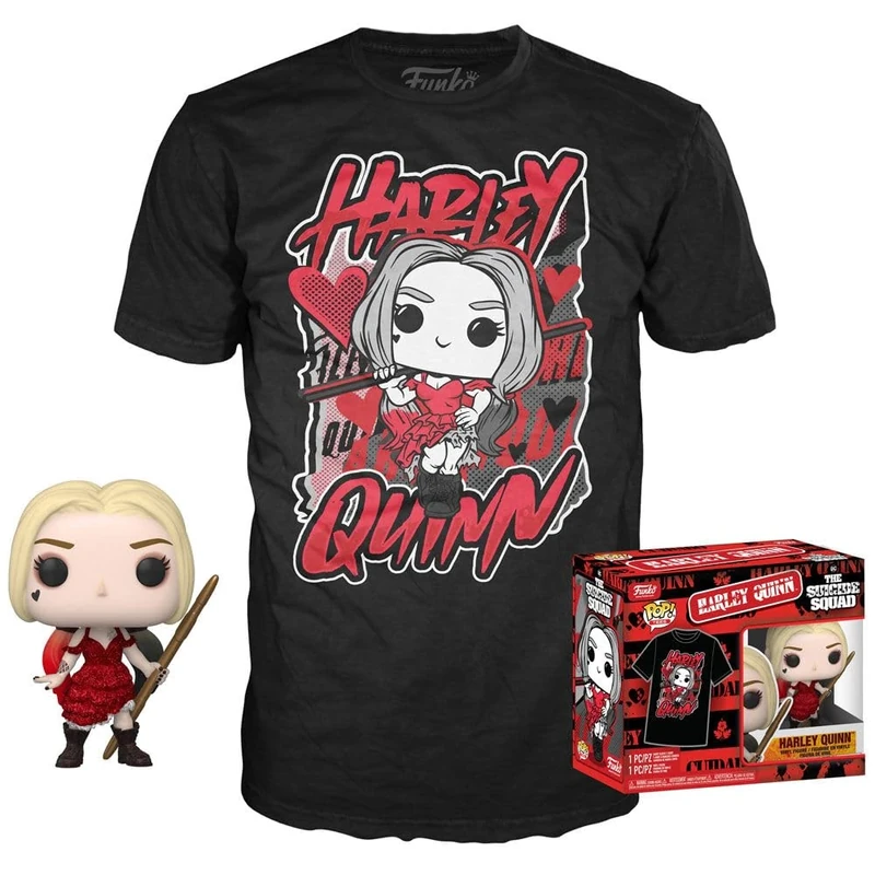 POP Funko Collector's Box: Suicide Squad - Harley Quinn Large Tee - Image 1