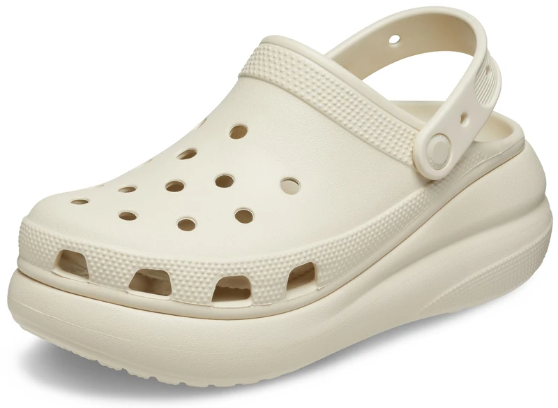 Crocs Unisex Adult, Crush Clog, Bone, 8 UK Men/ 9 UK Women