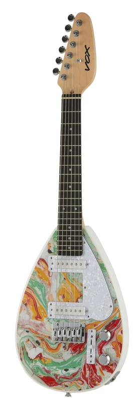 VOX Mark III Mini Electric Guitar - Teardrop Marble Design - Image 1