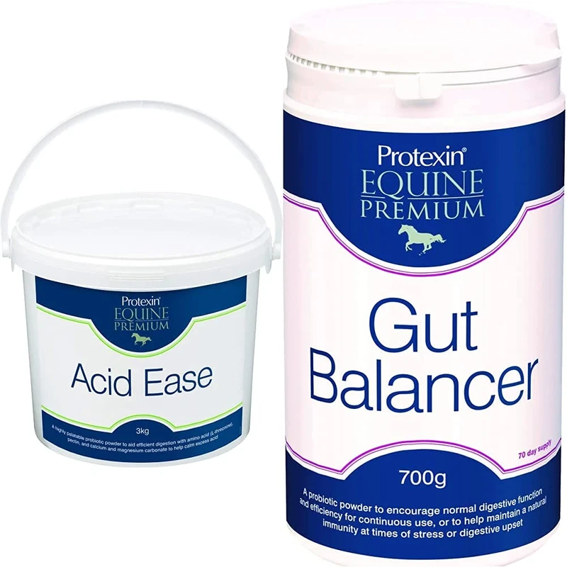 Protexin Equine Premium Acid Ease, 3 Kg, FE1016 & Gut Balancer 700 g