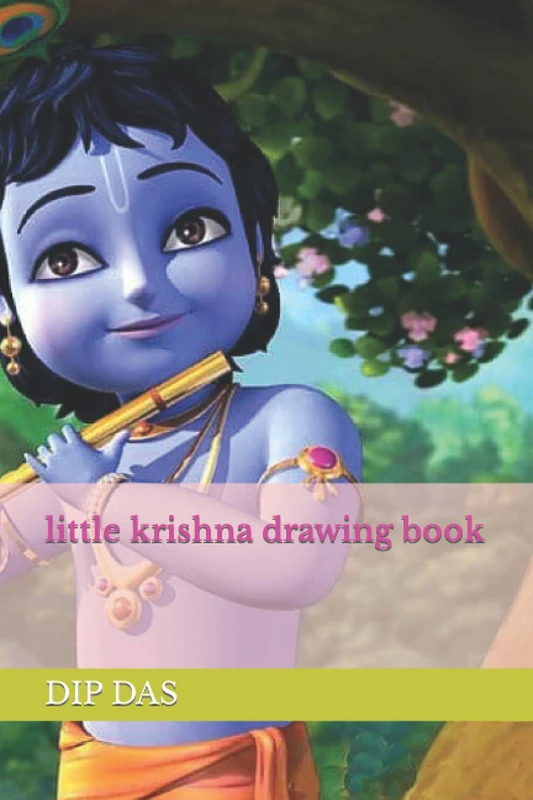 Little Krishna Drawing Book - Educational Art Book