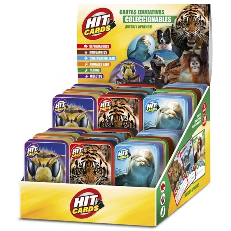 IMAGILAND S.L. Exp. 18 Educational Cards Metal Box