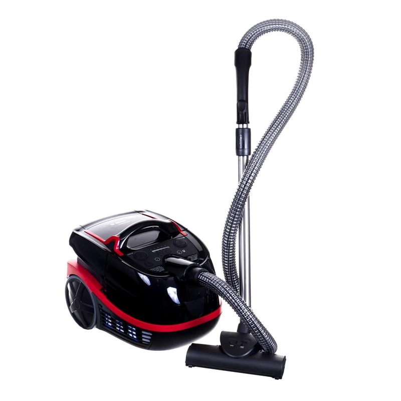 Bosch BWD421POW 6944345 Cylinder Vacuum, Black/Red, 2100 W, 1 Litre, 44 Decibels