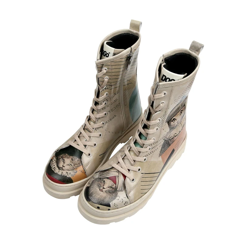 DOGO Women's Gisele Mid Calf Boot, Multicolore, 2 UK