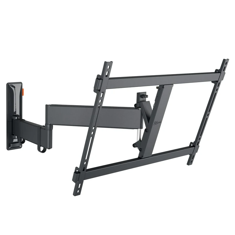 Vogel's TVM 3645 Swivel TV Wall Mount for 40-77 Inch TVs Max. 35 kg Swivels up to 180° Full Motion TV Mount Max. VESA 600x400 Universal Compatibility Black