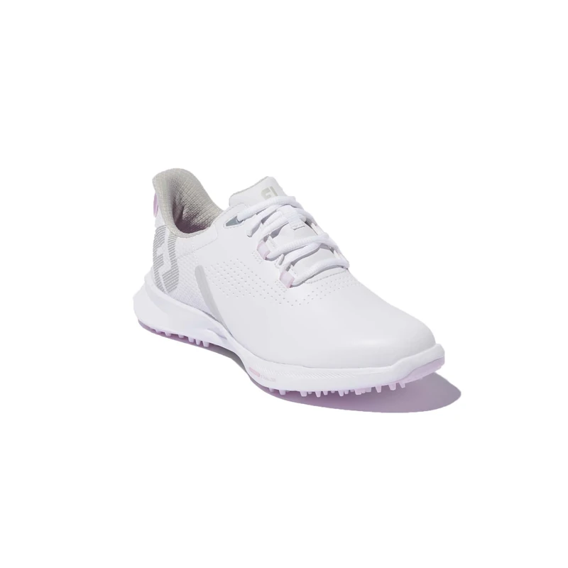 FootJoy 92373030M Women's Fuel Golf Shoe, 3 UK Medium, White/White/Pink