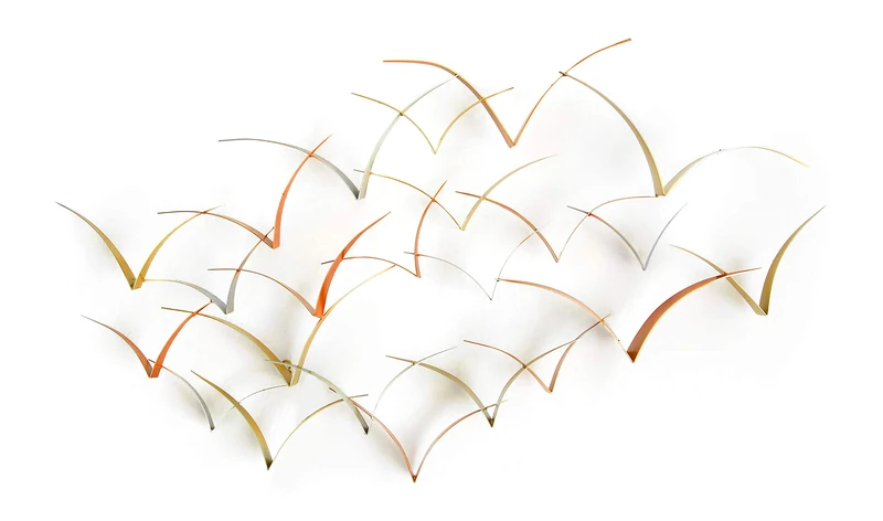 Seagull flies