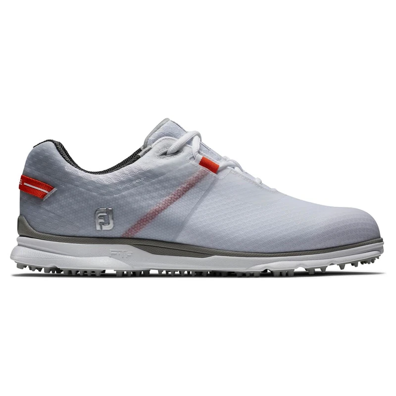 FootJoy Men's Pro|sl Sport Sneaker, White Grey Orange, 9 UK - Image 1
