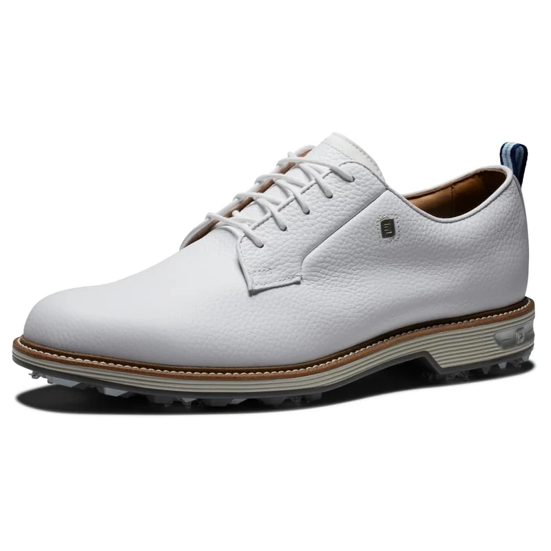 FootJoy 53986065W Men's Premiere Series Field Golf Shoe, 6.5 UK Wide, White/Light Grey