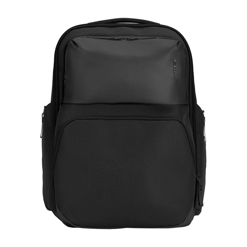 Incase A.R.C. Commuter Pack - Business Travel Backpack for Men & Women - Lightweight Carry On Laptop Bag for 16-inch MacBook Computer or iPad - TSA Approved (17.5in x 11.4in x 6.2in, 19.5L) Black
