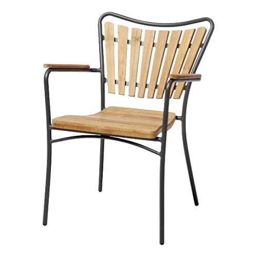 Cinas - Hard & Ellen Garden Chair - Anthracite (3515136)