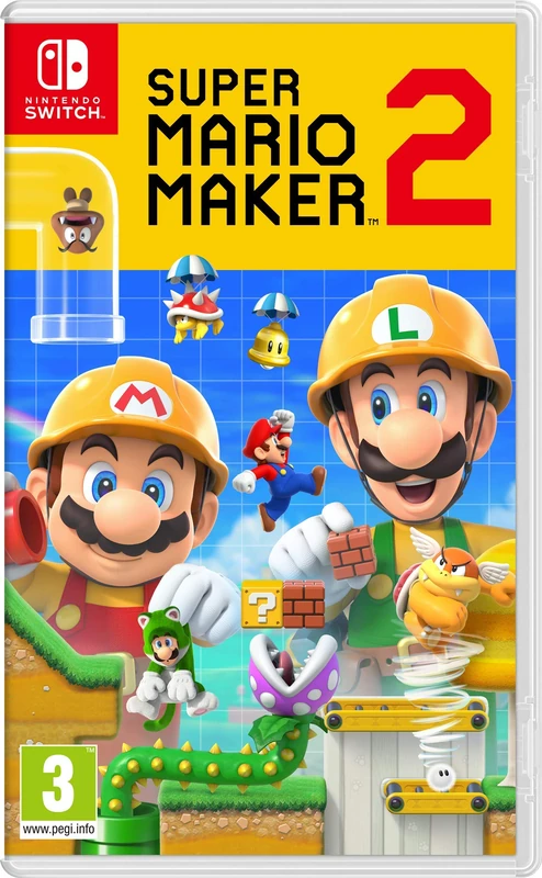 Nintendo Super Mario Maker 2 Standard Allemand, Anglais, Chinois simplifié, Coréen, Espagnol, Français, Italien, Japo