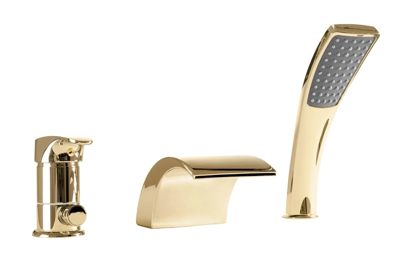 Rea Gold Bathroom tap for Bath Riven REA-B0497