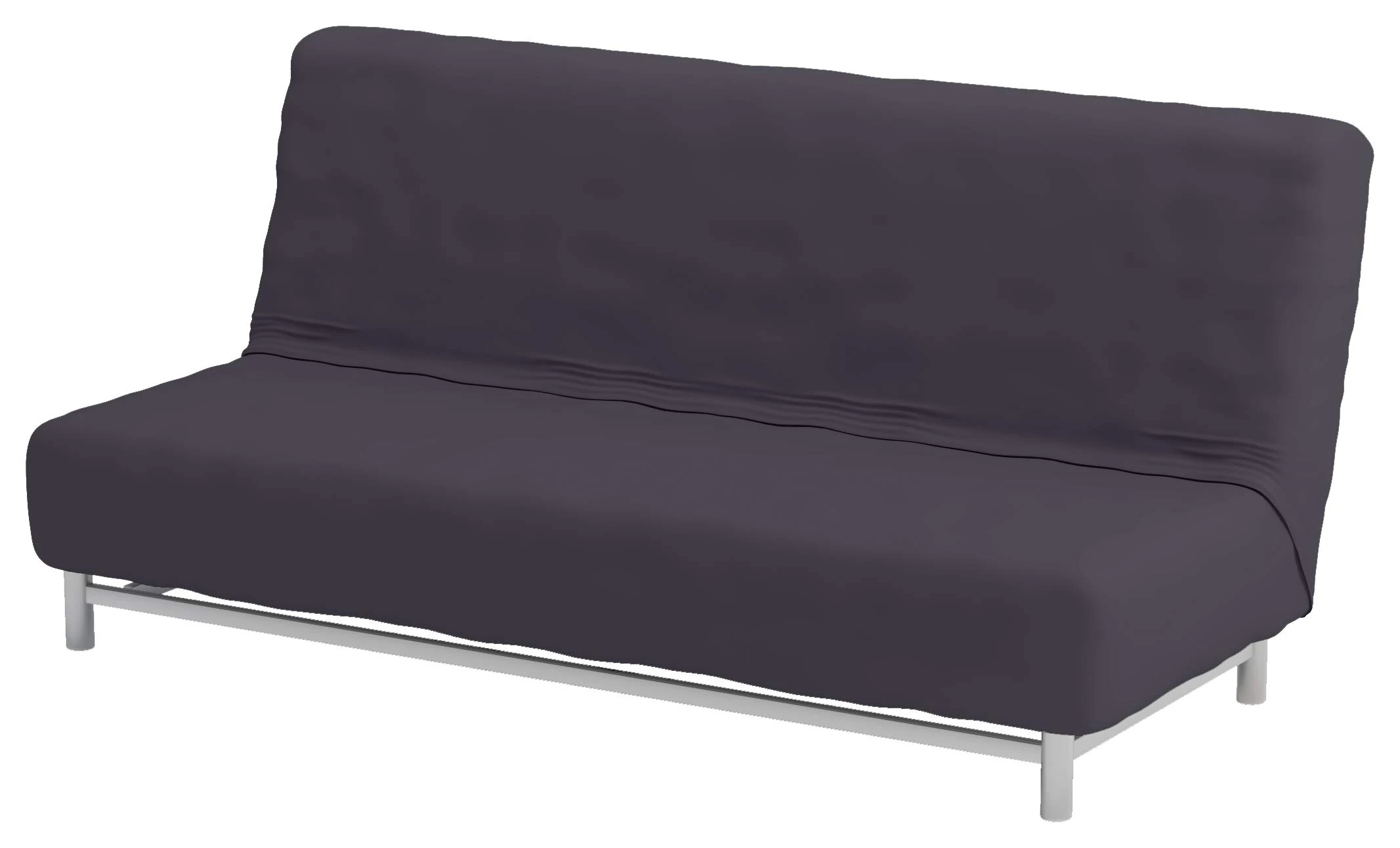 The Heavy Cotton Beddinge Lovas Sofa Bed Cover Replacement is Compatible for IKEA Beddinge Sleeper, A Quality Futon Slipcover Replacement (Cotton Dark Gray)