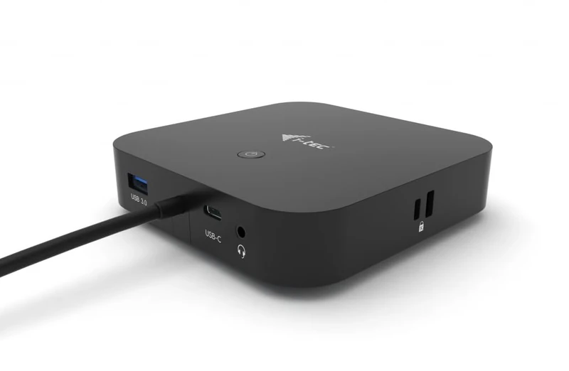 I-TEC USB-C HDMI DP Dock PD100W 2X LCD Dock + CHARGER-C112W