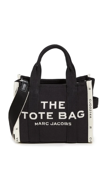 MARC JACOBS M0017025-001 THE SMALL TOTE Bag Women's BLACK Size ONE SIZE