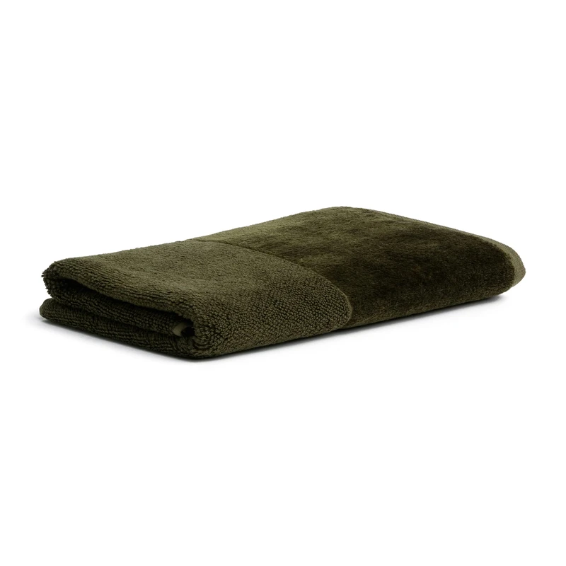 Möve Bamboo Luxe Bath Towel 80 x 150 cm 60% Cotton / 40% Viscose Made from Bamboo Cellulose, Olive