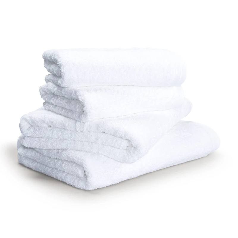 Möve Superwuschel hand towel set, 2 shower towels 80 x 150 cm & 2 hand towels 50 x 100 cm, Made in Germany, 100% cotton, snow