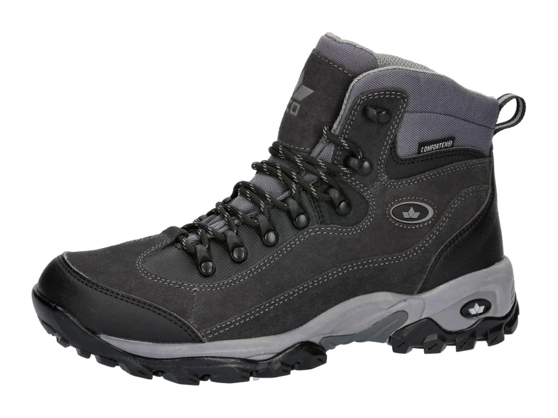 Lico Milan High, Trail Running Shoe, Charcoal Grey