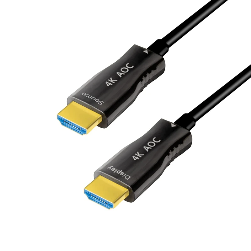 LogiLink CHF0102 - HDMI Connection Cable AOC (Active Optical Cable), 4K/60 Hz, Black, 20 m