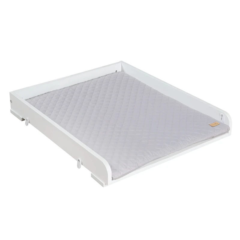 roba Roba Style Changing Mat with Changing Mat Soft Silver Grey Attachment for Washing Machine